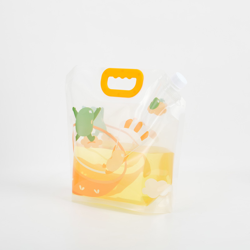 Custom PE Plastic Moisture Proof Stand up Spout Pouch Packaging Bags for Beer