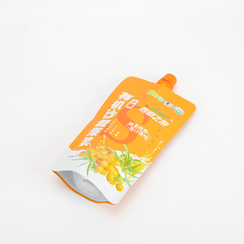 Customize Flexible Packaging Tomato Sauce Paste Bag Liquid Spout Pouch for Beverage Packaging Bag