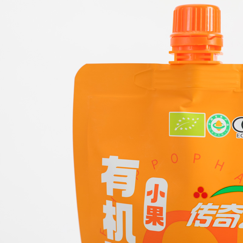 Customize Flexible Packaging Tomato Sauce Paste Bag Liquid Spout Pouch for Beverage Packaging Bag