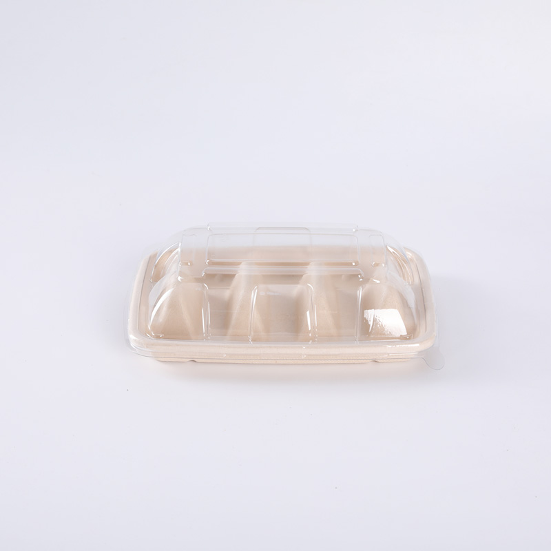 Biodegradable Compostable Disposable Sugarcane Bagasse Pulp Taco Box Packaging Takeaway Taco Holder
