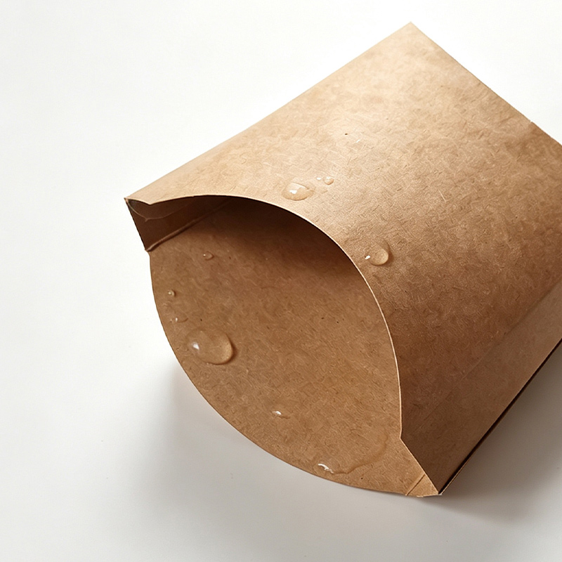 Disposable French Fry Box Holders Kraft Paper Fried Chicken Snack Cups Containers Takeout Cups for Wedding Birthday Home Parties Events Supplies, Brown