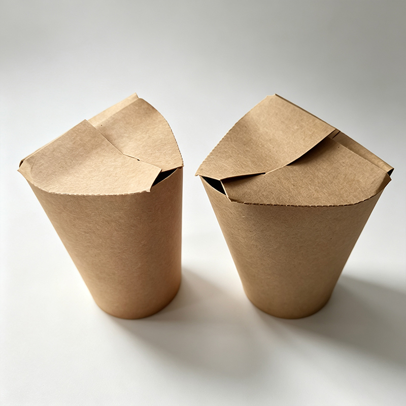 Compostable Coffee Cups drink directly butterfly cup Eco Friendly Disposable Paper Cups without lid and straw
