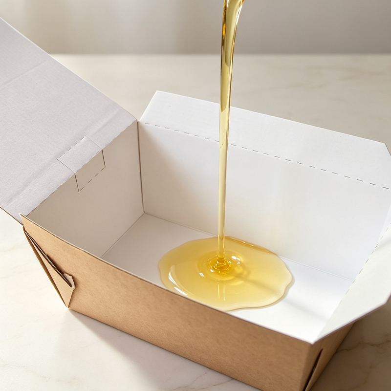 Eco-Friendly Biodegradable Disposable Pasta Box with PET Coating for Oven and Sushi